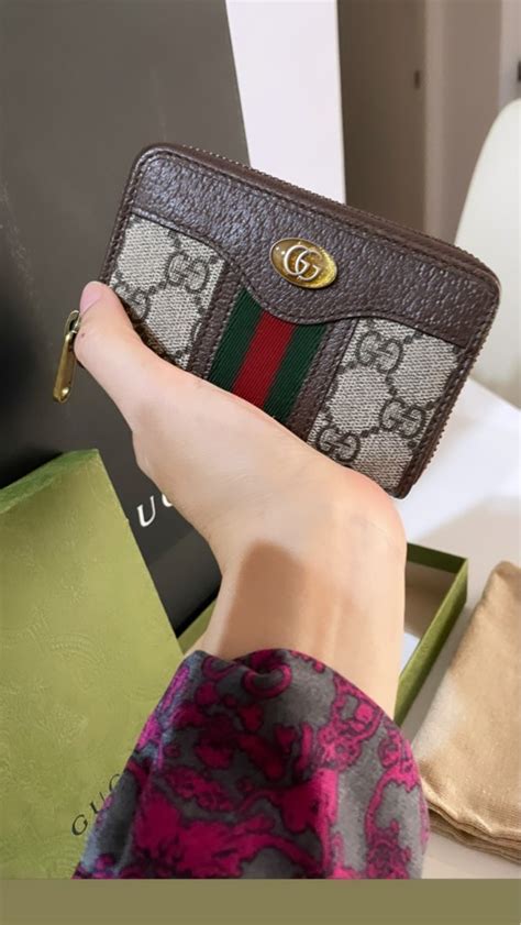 gucci.bloom zippy card holder|Card Holders & Coin Cases for Women .